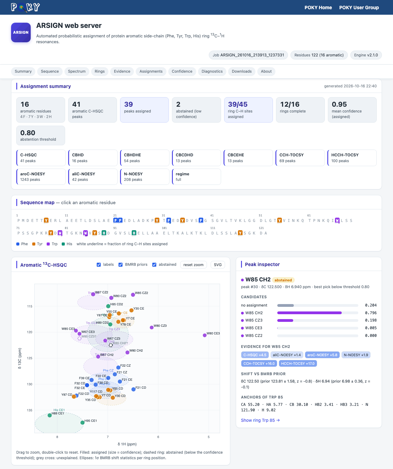 ARSIGN dashboard